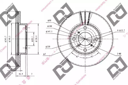 DJ PARTS BD1412